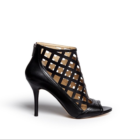 MICHAEL Michael Kors Shoes - Michael Kors Bootie Yvonne Caged Open Toe 10M